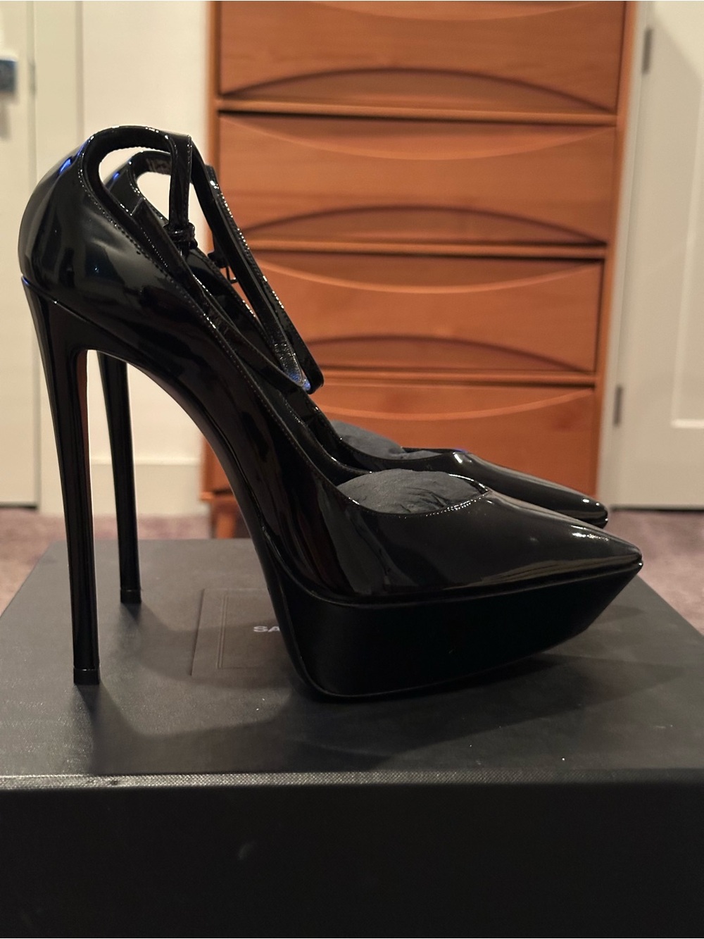Saint Laurent Vernice Chiffon